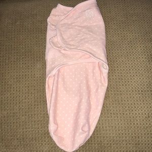 Pink small/medium swaddle